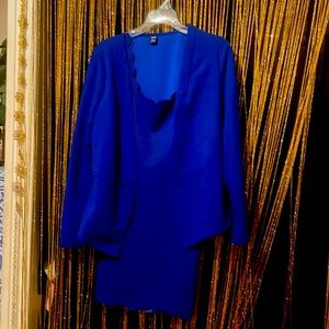 Shein mini dress and blazer